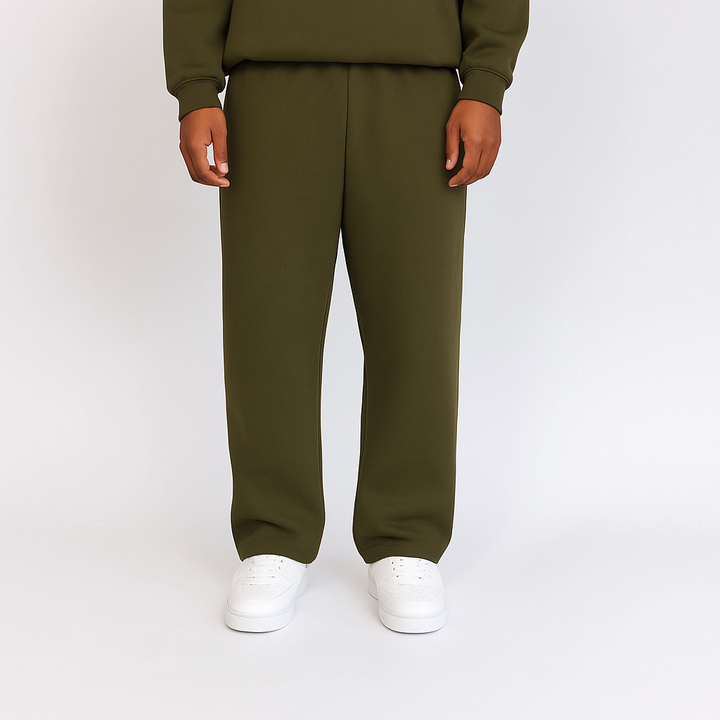 Olive Green 500GSM Heavyweight Sweatpants