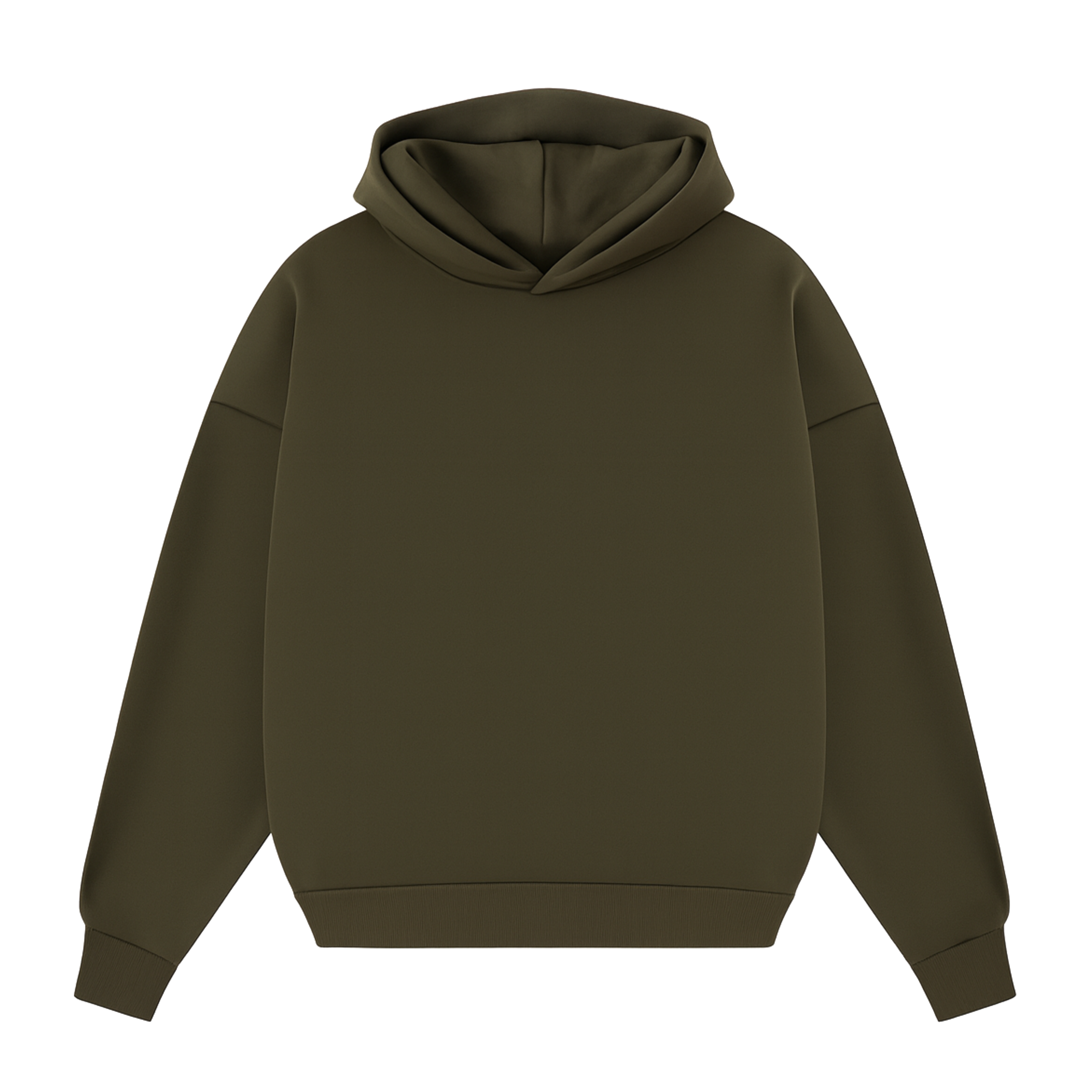 Olive Green 500GSM Heavyweight Hoodie