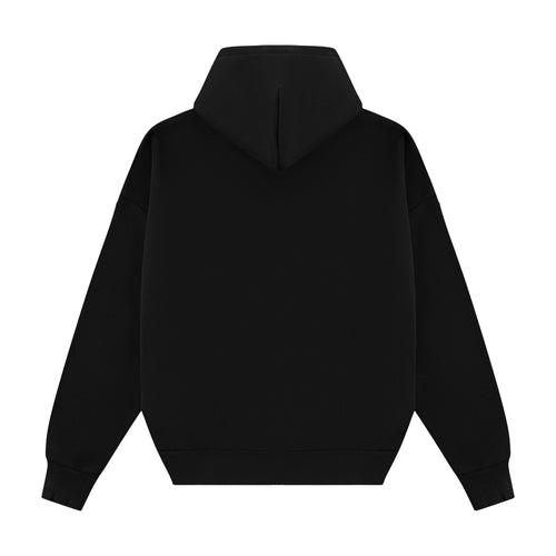 Charcoal Black 500GSM Heavyweight Hoodie