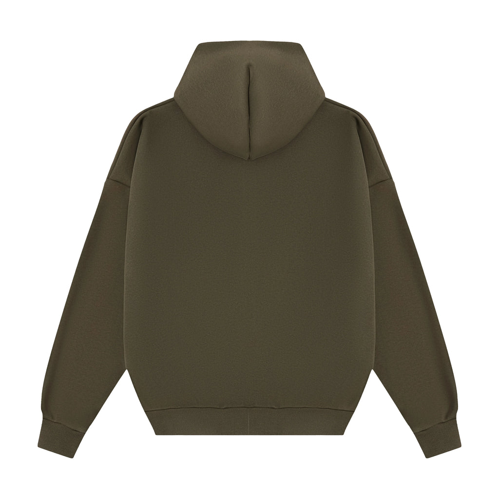 Olive Green 500GSM Heavyweight Hoodie